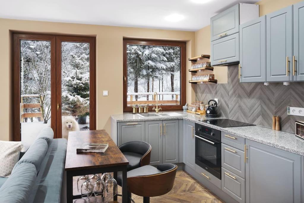 Apartament Widokowy Z Jacuzzi I Sauna Na Wylacznosc - Sikorowka - Dobre Miejsce Wisła Exteriör bild
